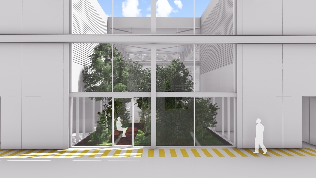 Render patio