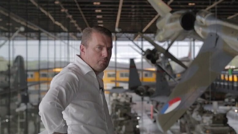 Portret Dick van Wageningen