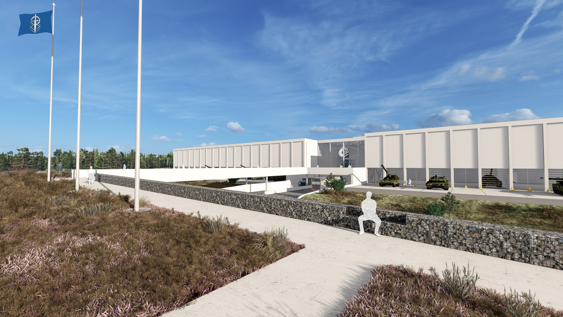 Impressie entreebrug