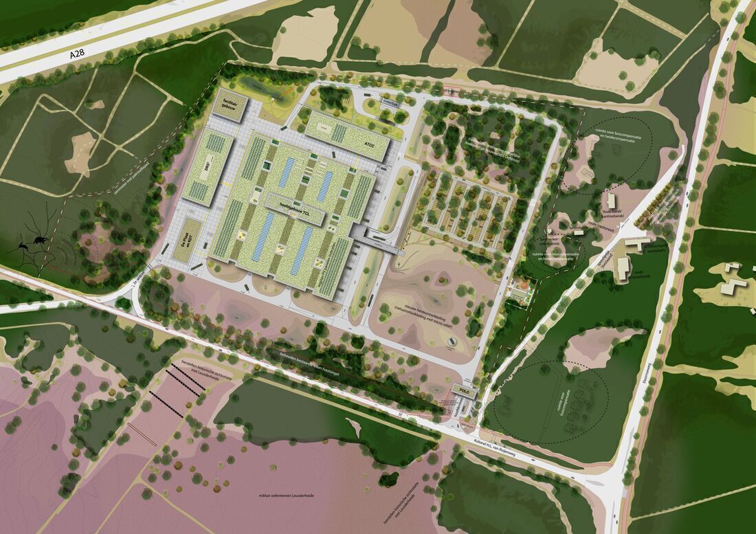 Plankaart nieuwe TCL